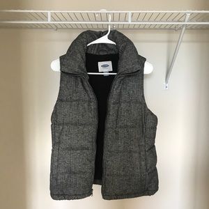 Old Navy gray vest